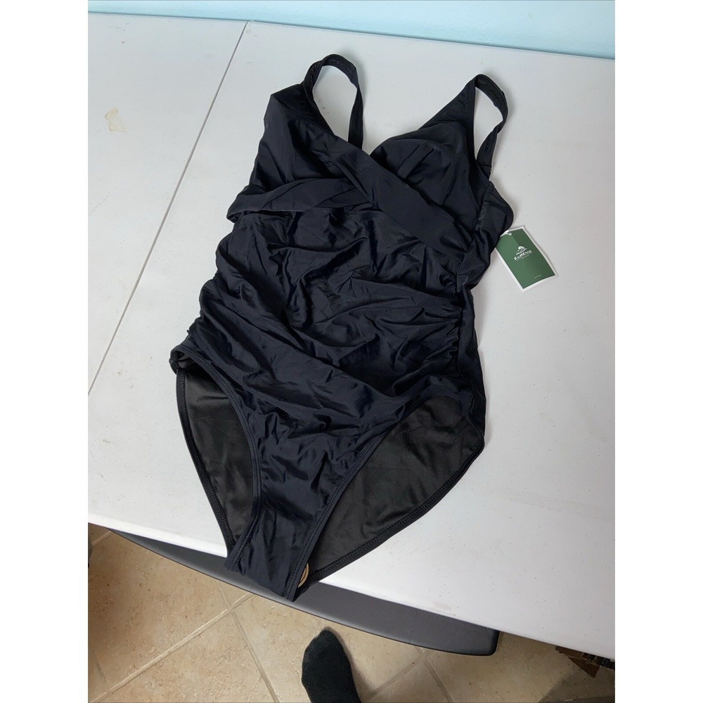 eomenie swimsuit Large Women's One Piece Black